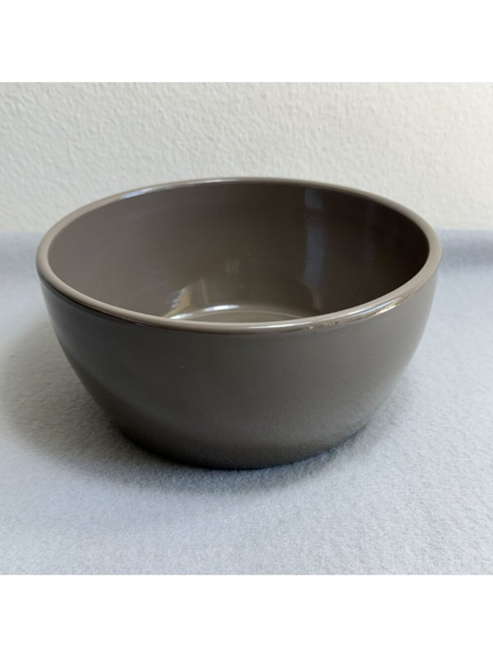 Vintage Pink And Gray Stoneware Ceramic 7” Serving Bowl Fruit Bowl/ Made In Germ - Picture 5 of 13